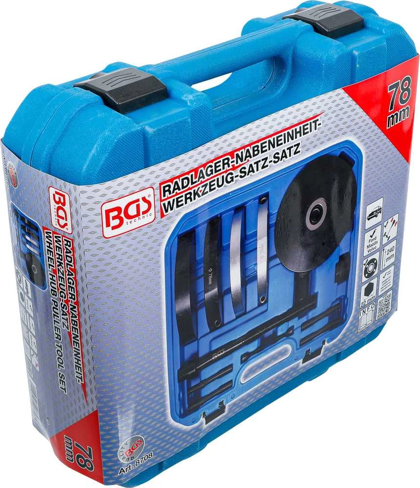 Bgs Technic Ratų guolių presavimo įrankiai | Ford, Volvo, Mazda | Guolio blokas Ø 78 mm (8708)