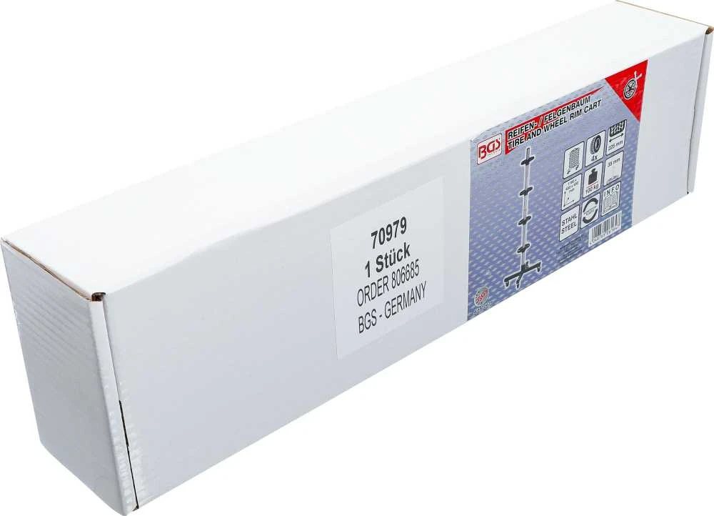 Bgs Technic Ratų / padangų stovas | mobilus (70979)
