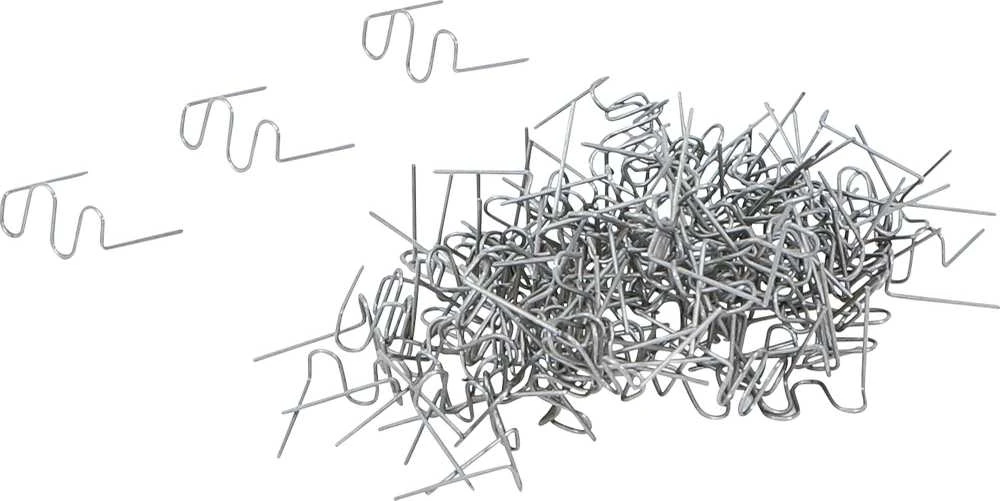 Bgs Technic Remonto segtukų rinkinys | Bangos forma | 0,6 mm | 100 vnt. (73352B)