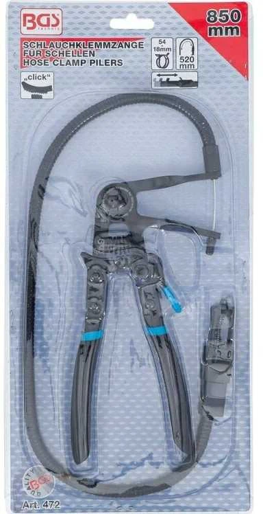 Bgs Technic Replės aušinimo žarnų sąvaržų nuėmimui su trosu | pusiau lankstus | 18 - 54 mm (472)