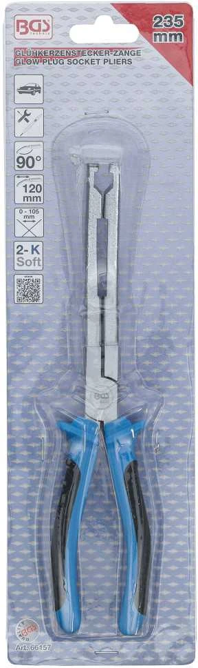 Bgs Technic Replės kaitinimo žvakėms | 90 ° išlenktos (66157)
