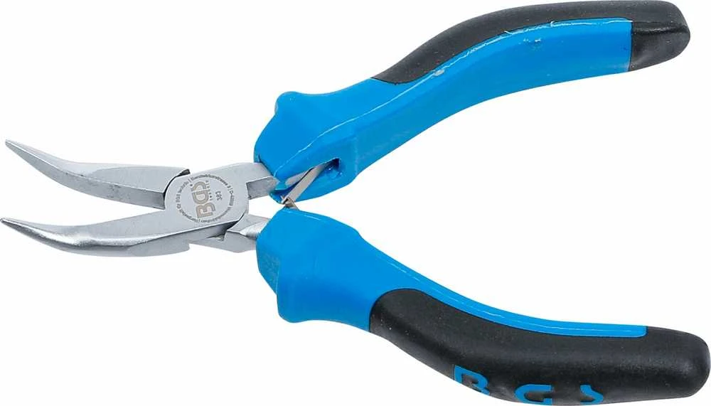 Bgs Technic Replės precizinės | smailios lenktos | 125 mm (383)