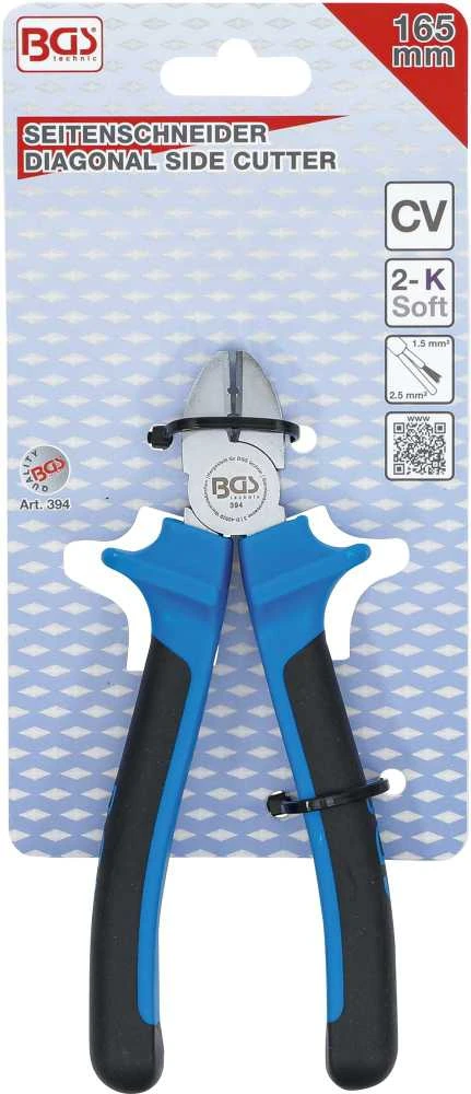 Bgs Technic Replės šoninio kirpimo | su laidų valymo funkcija | 165 mm (394)