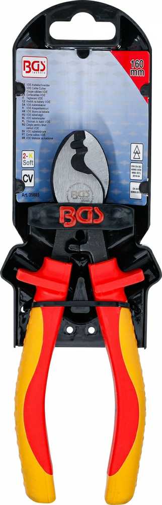 Bgs Technic Replės šoninio kirpimo VDE | 160 mm (35885B)