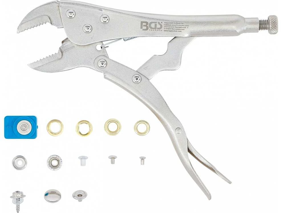 Bgs Technic Replės su kniedžių rinkiniu | 275 vnt. (572)