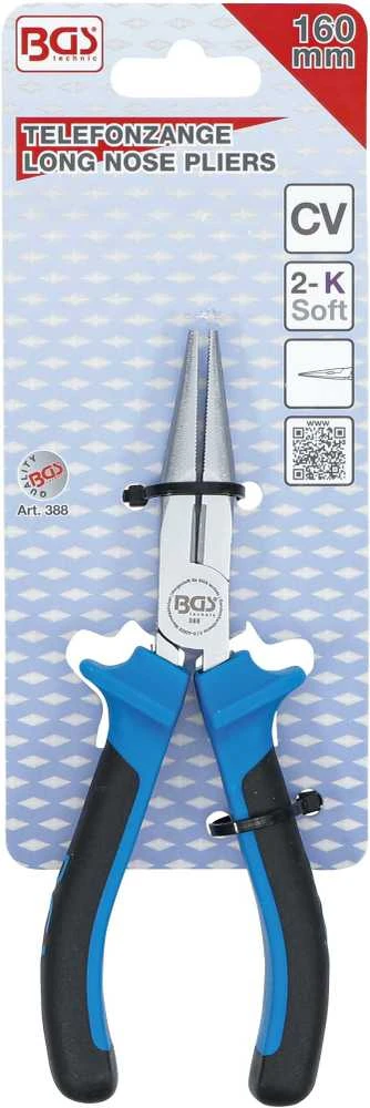 Bgs Technic Replės telefoninės | tiesios | 160 mm (388)