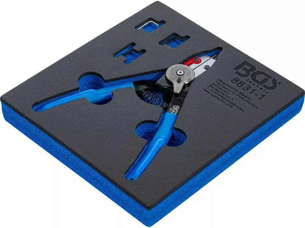 Bgs Technic Replės žiedams su perjungimu | išoriniams / vidiniams žiedams | keičiami antgaliai | 180 mm (8831-1)
