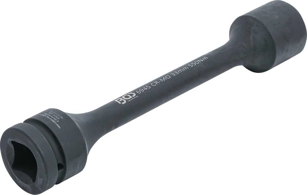 Bgs Technic Riboto sukimo ilgituvas su galvute | smūginis | 25 mm (1") | 33 mm | 550 Nm (6945)