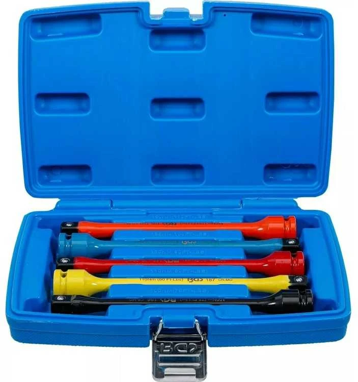 Bgs Technic Riboto sukimo momento ilgintuvų rinkinys | 5 vnt. (185)