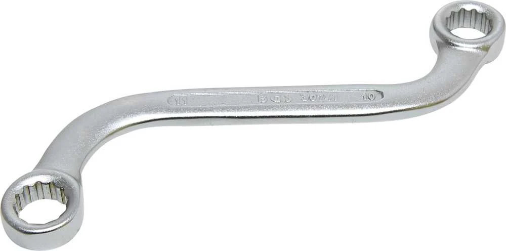 Bgs Technic S tipo dvigubo žiedo raktas, 12 kampų | 10x11 mm (30741)