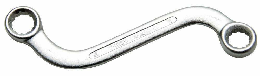 Bgs Technic S tipo dvigubo žiedo raktas, 12 kampų | 12x13 mm (30742)