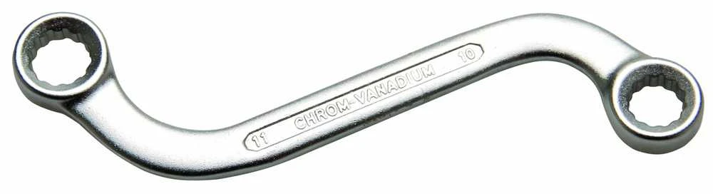 Bgs Technic S tipo dvigubo žiedo raktas, 12 kampų | 10x11 mm (30741)