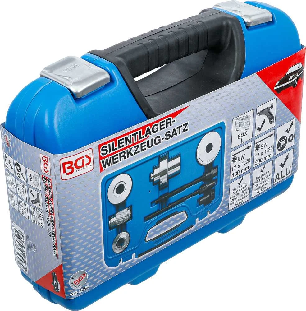 Bgs Technic Sailentblokų presavimo rinkinys | VW Polo 9N (8253)