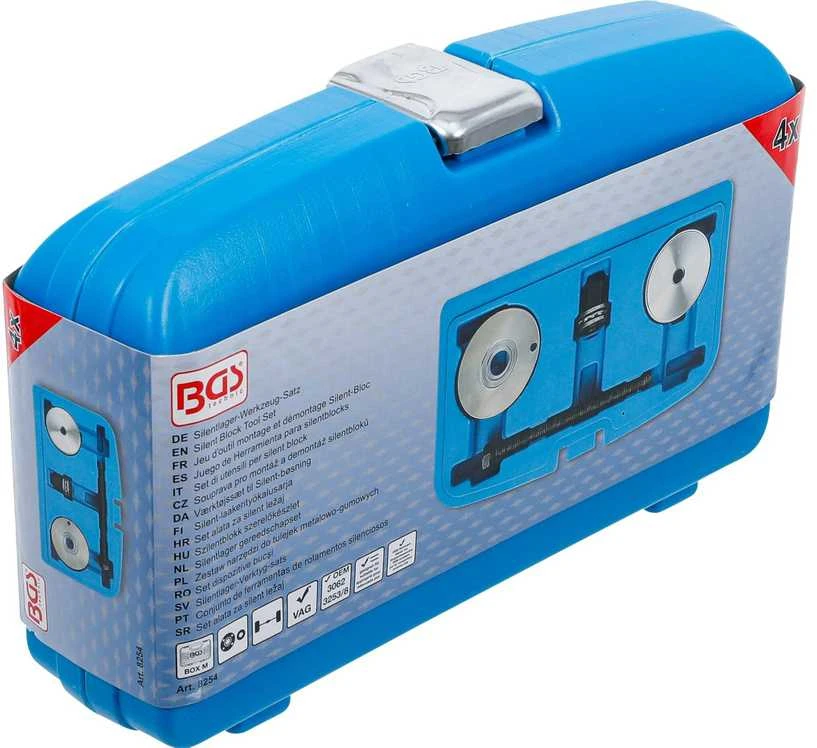 Bgs Technic Sailentblokų presavimo rinkinys | Skoda Fabia, VW Polo (8254)