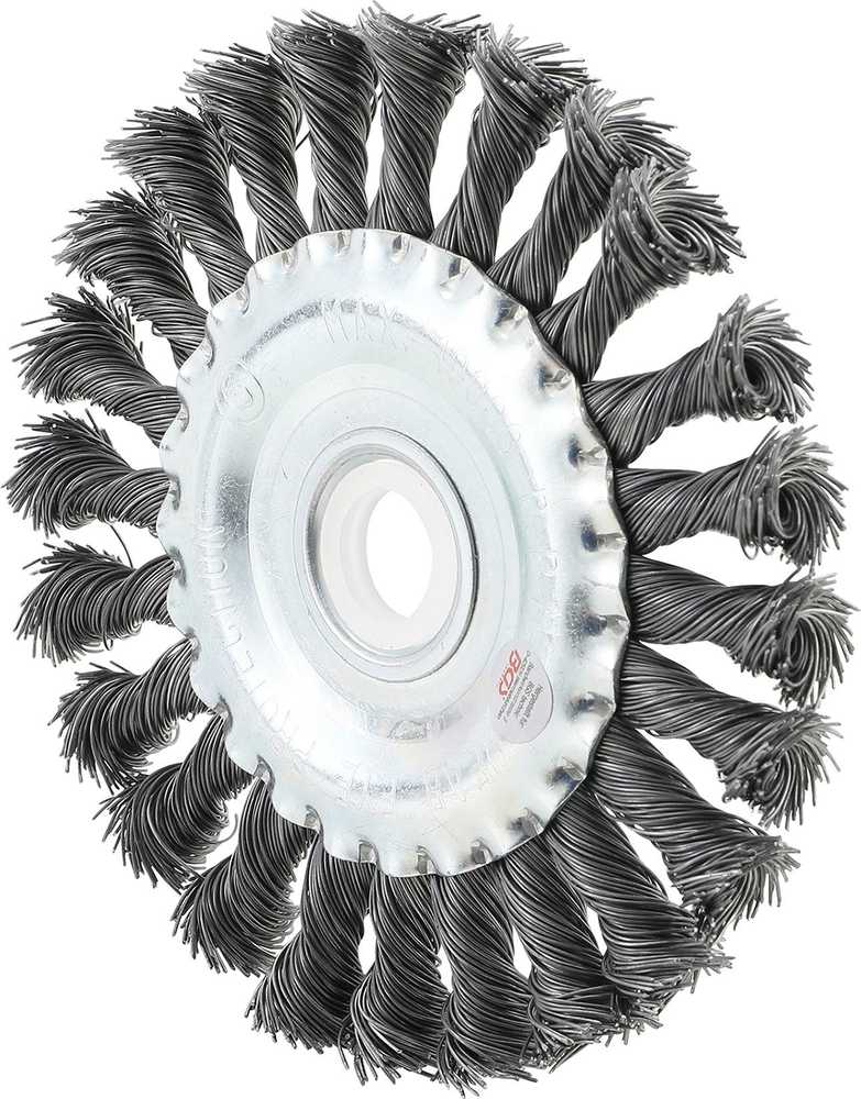 Bgs Technic Šepetys disko tipo | stambus plienas | Ø 125 mm (3986)
