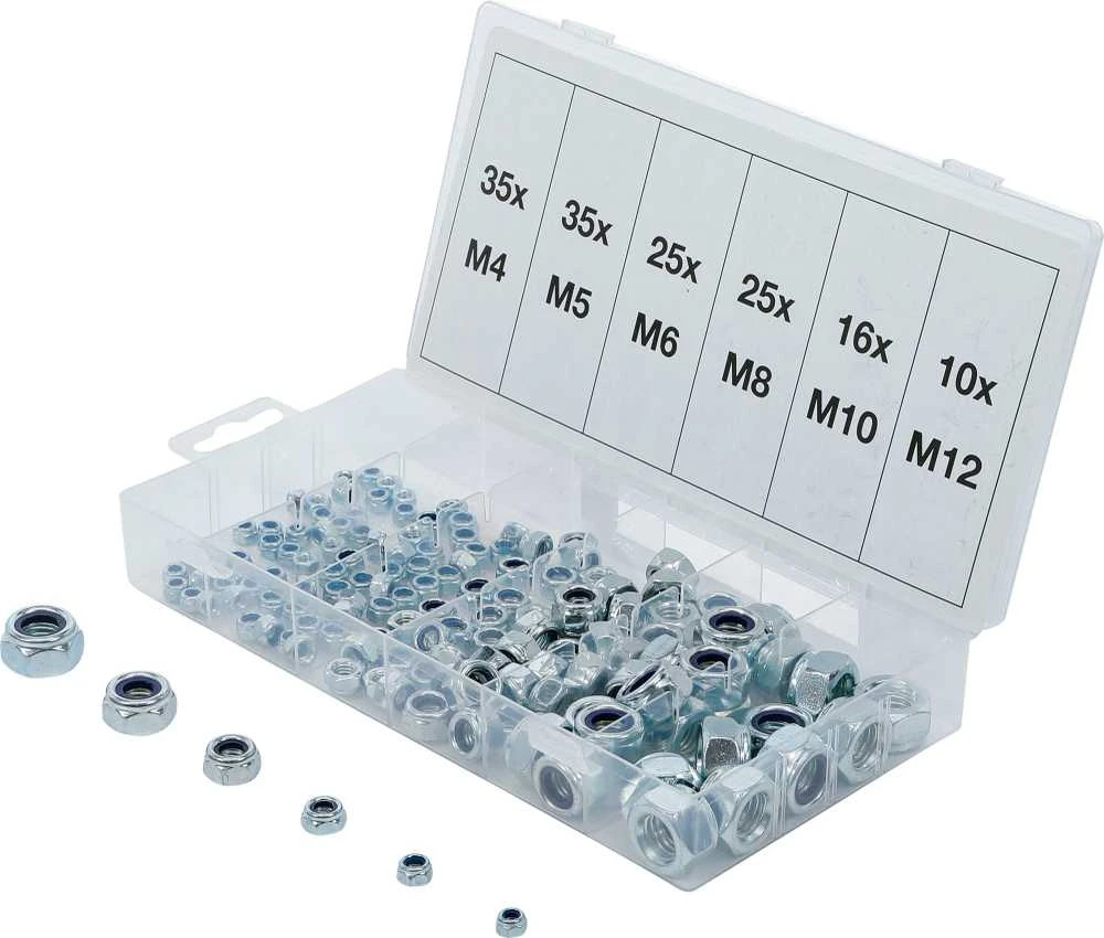 Bgs Technic Veržlių fiksuojamų rinkinys 146vnt