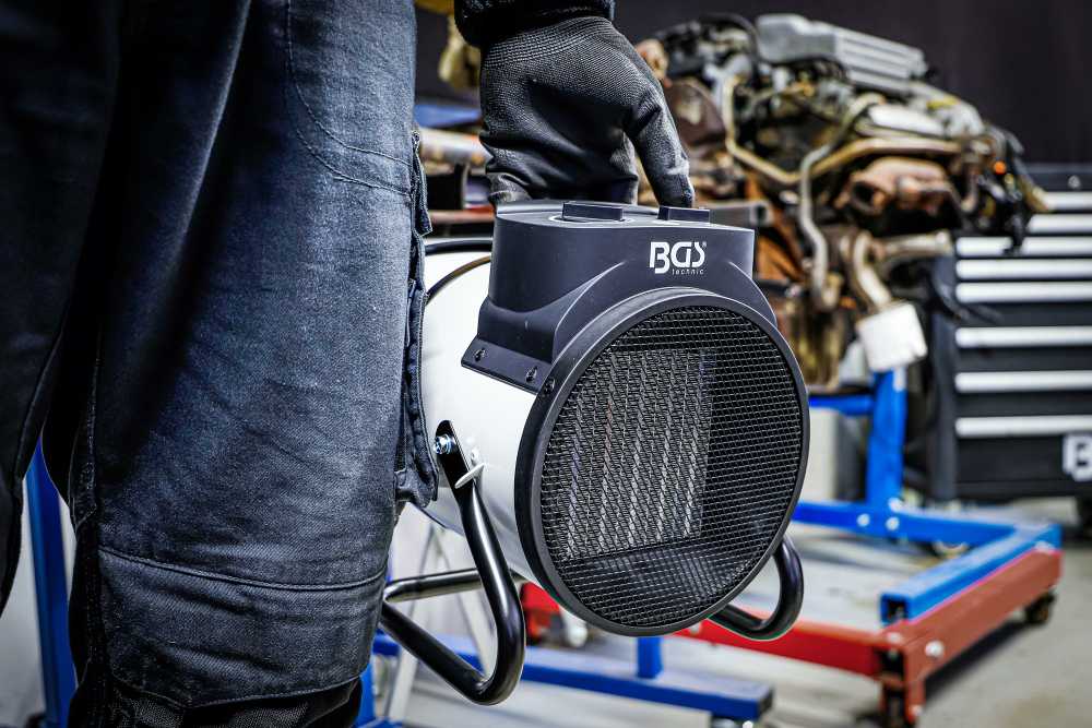 Bgs Technic Šildytuvas ventiliatorinis | elektrinis | 3 kW (73371)