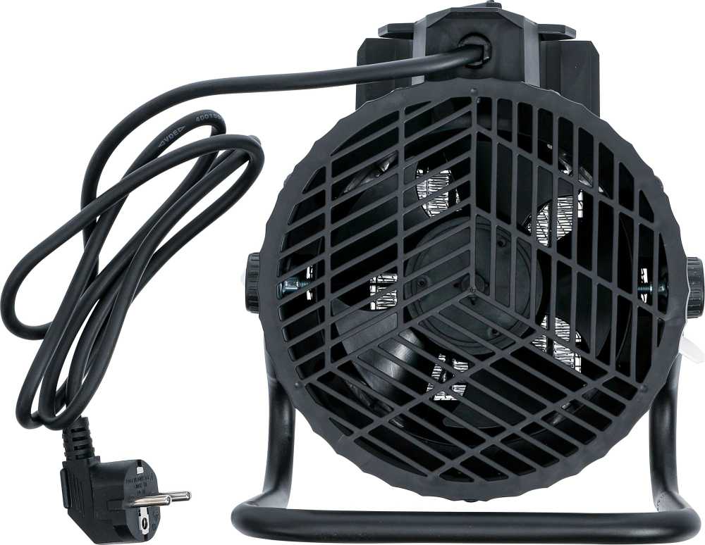 Bgs Technic Šildytuvas ventiliatorinis | elektrinis | 2 kW (73370)