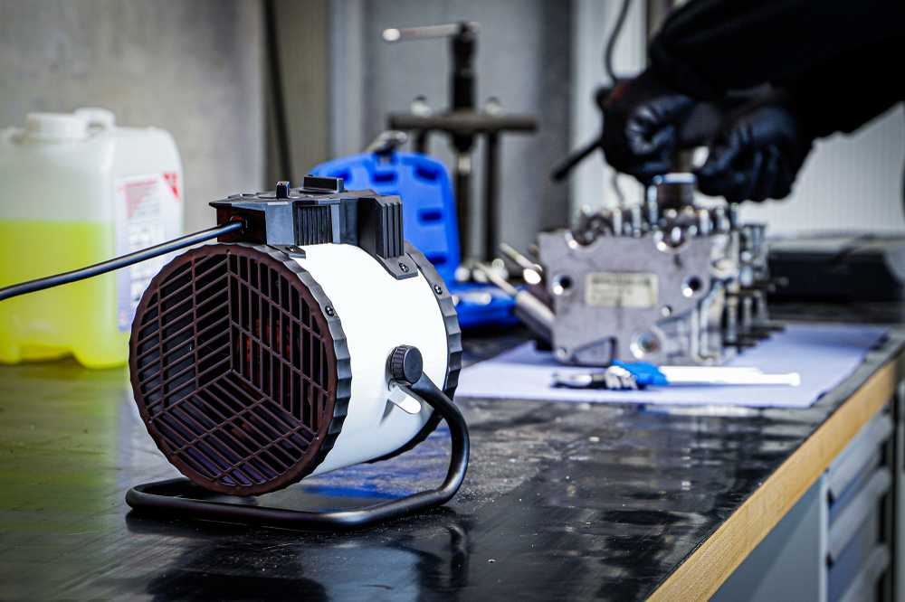 Bgs Technic Šildytuvas ventiliatorinis | elektrinis | 2 kW (73370)