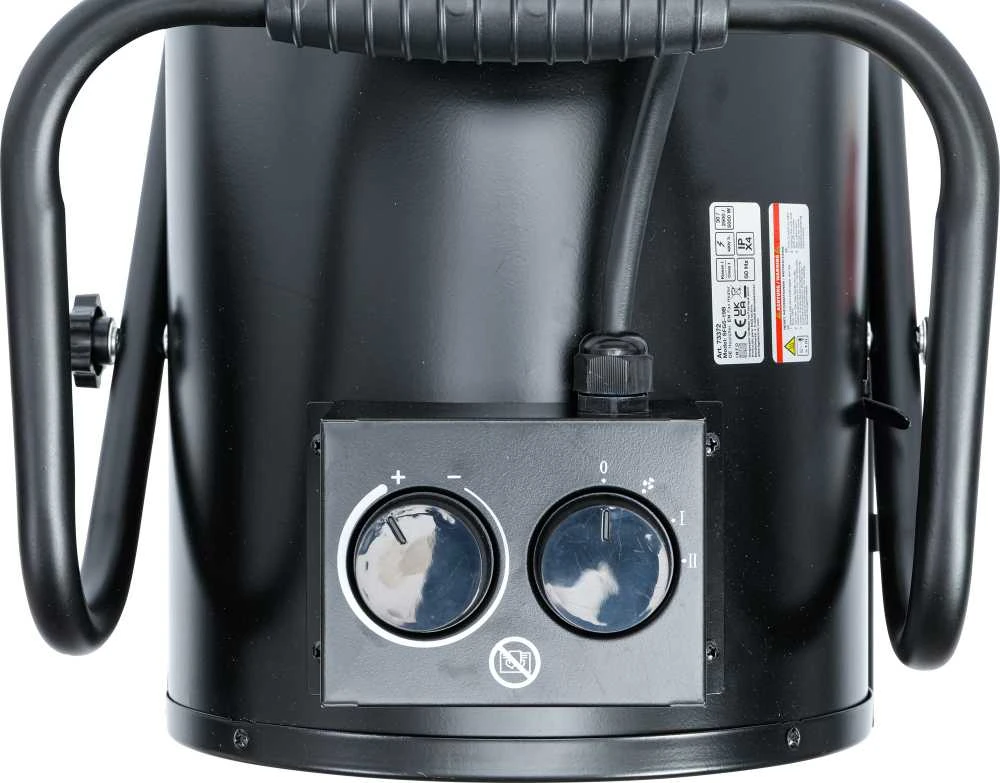 Bgs Technic Šildytuvas ventiliatorinis | elektrinis | 5 kW (73372)