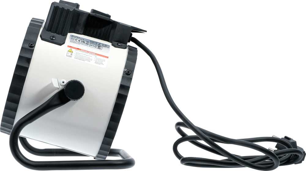 Bgs Technic Šildytuvas ventiliatorinis | elektrinis | 2 kW (73370)