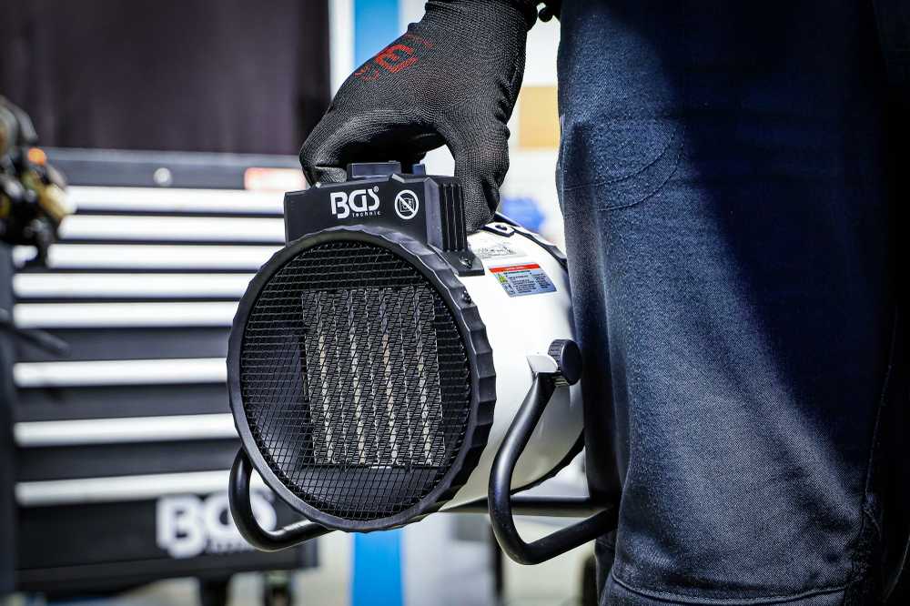 Bgs Technic Šildytuvas ventiliatorinis | elektrinis | 2 kW (73370)