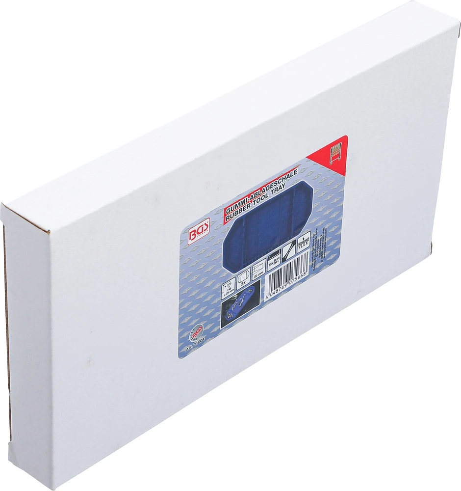 Bgs Technic Silikoninis įrankių padėklas | 275 × 145 mm | 3 skyriai | BGS (71004)