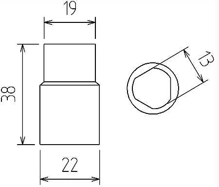 Bgs Technic Siurblio (Bosch) reguliavimo galvučių rinkinys (8827)