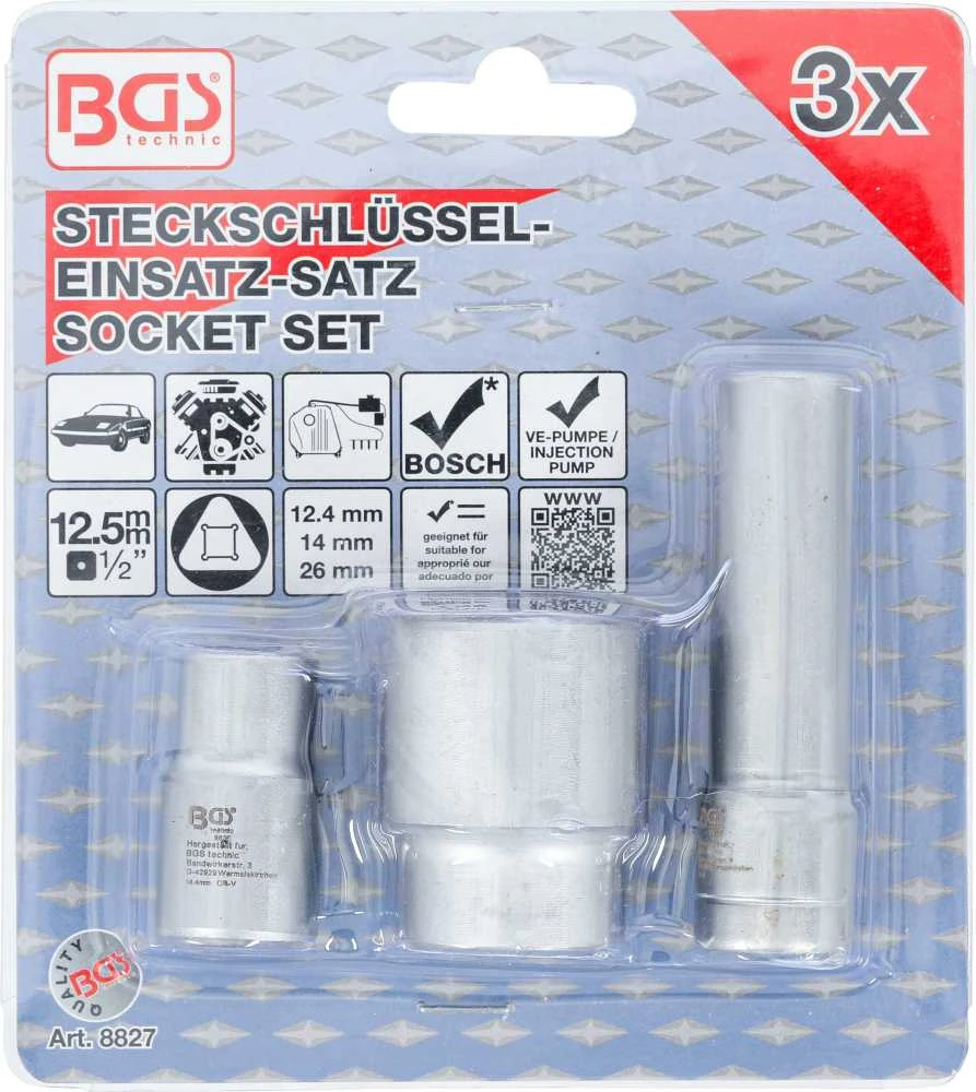 Bgs Technic Siurblio (Bosch) reguliavimo galvučių rinkinys (8827)