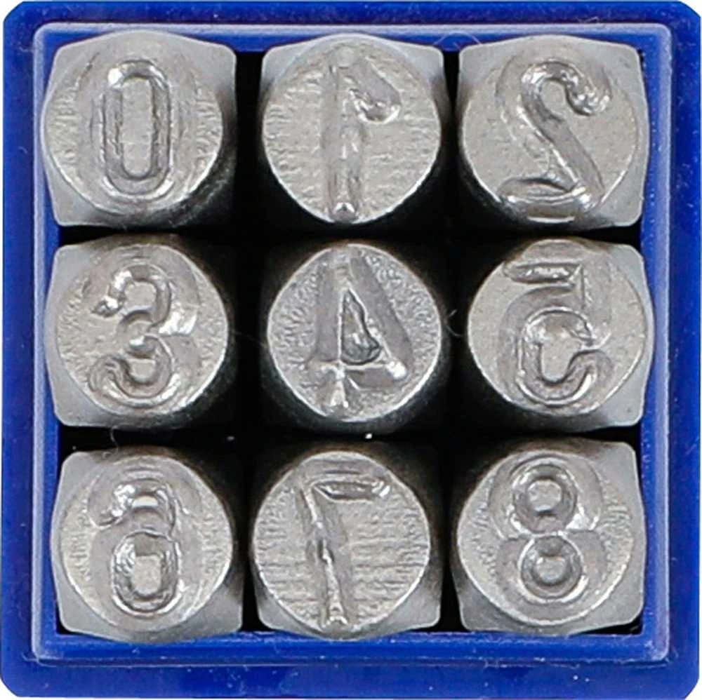 Bgs Technic Skaičių išmušėjų rinkinys | 8 mm (3038)