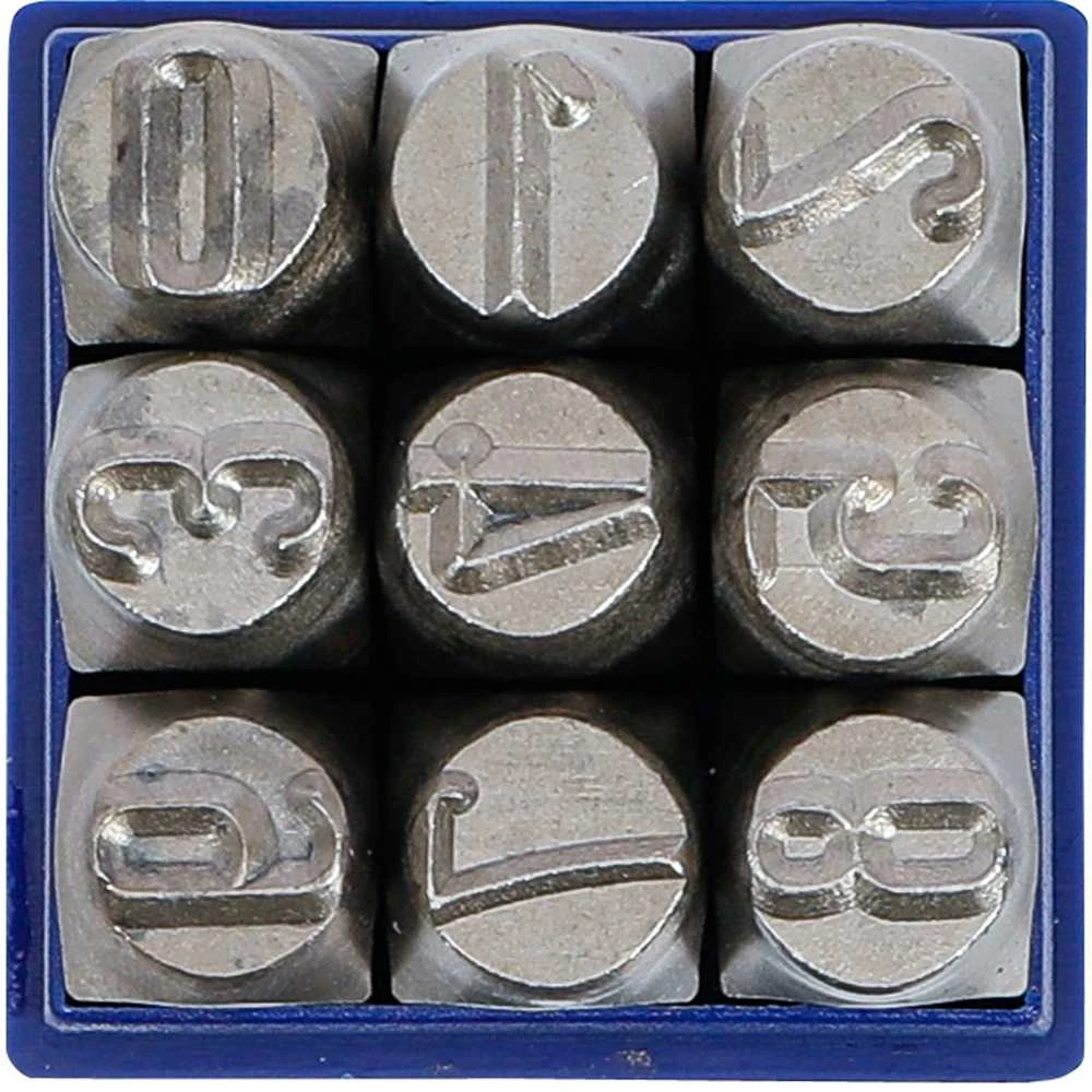 Bgs Technic Skaičių išmušėjų rinkinys | 12 mm (3040)