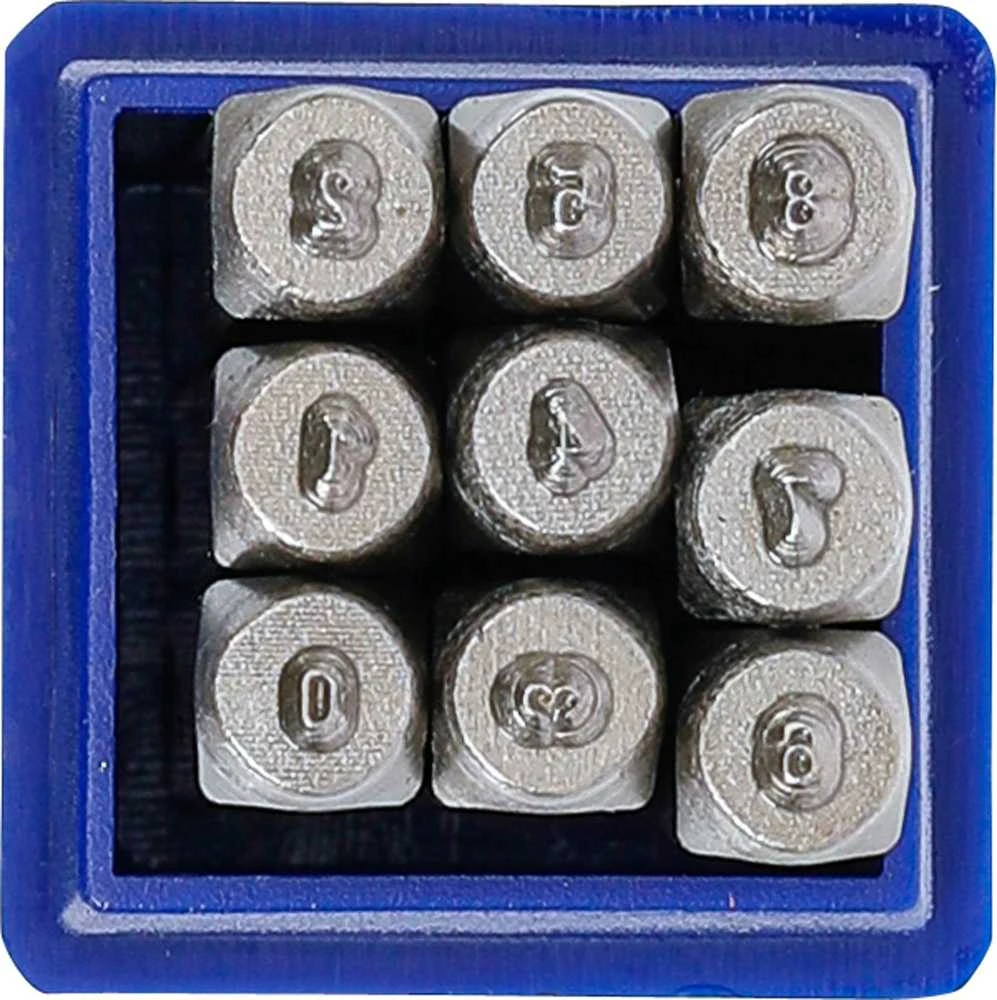 Bgs Technic Skaičių išmušėjų rinkinys | 2 mm (3031)