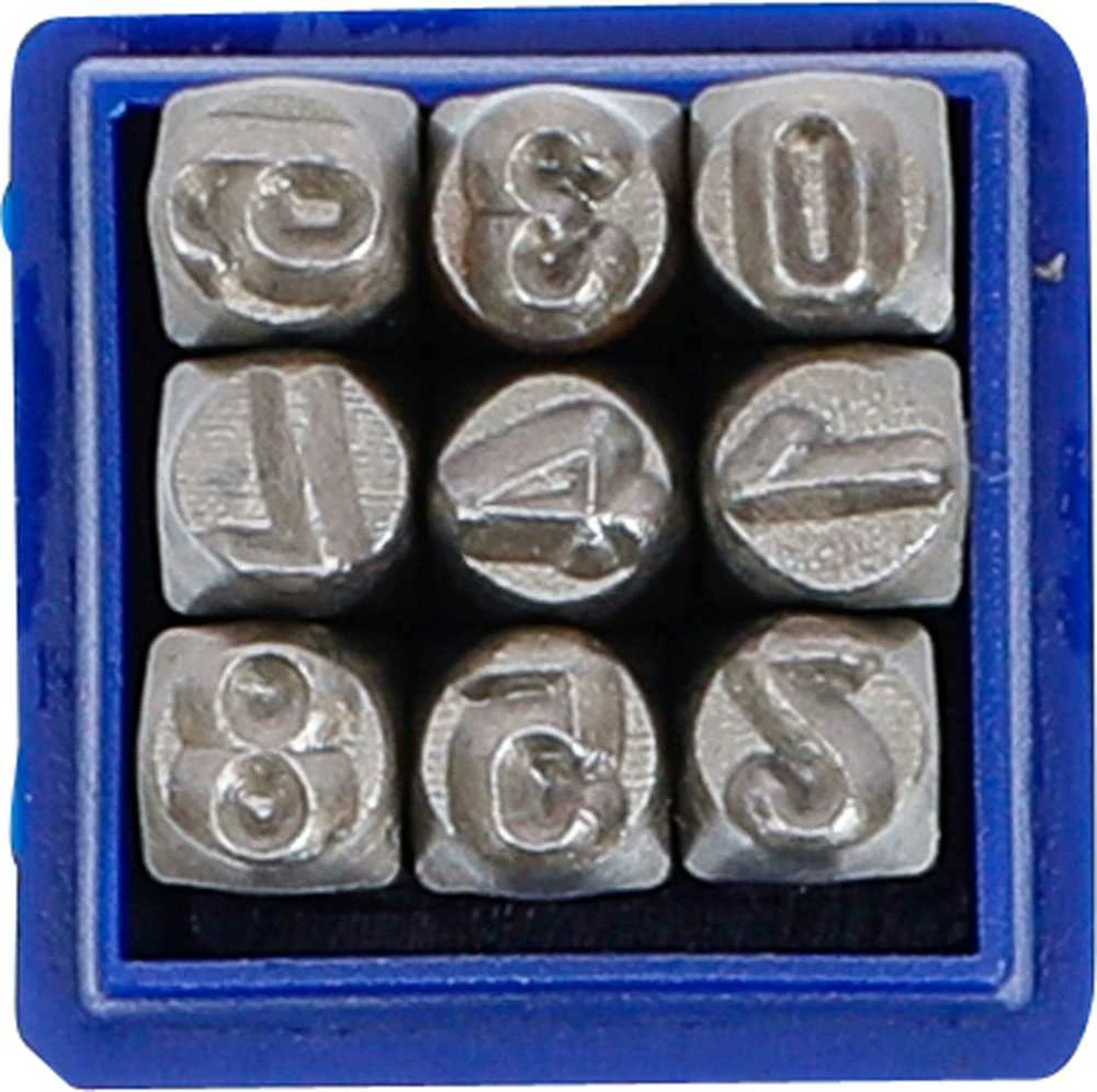 Bgs Technic Skaičių išmušėjų rinkinys | 5 mm (3035)