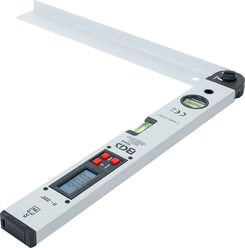 Bgs Technic Skaitmeninis LCD gulščiukas su vandens lygiu | 450 mm (50440)