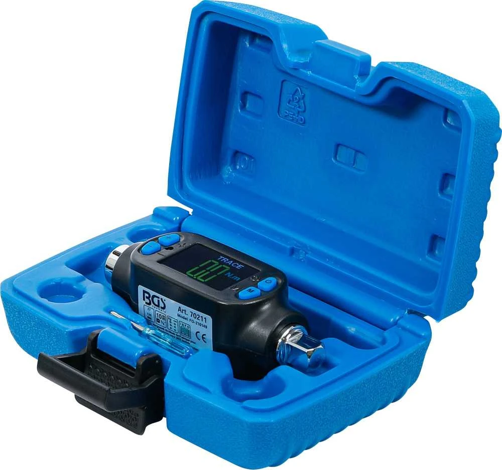 Bgs Technic Skaitmeninis sukimo momento adapteris | 10 mm (3/8") | 27 - 135 Nm (70211)