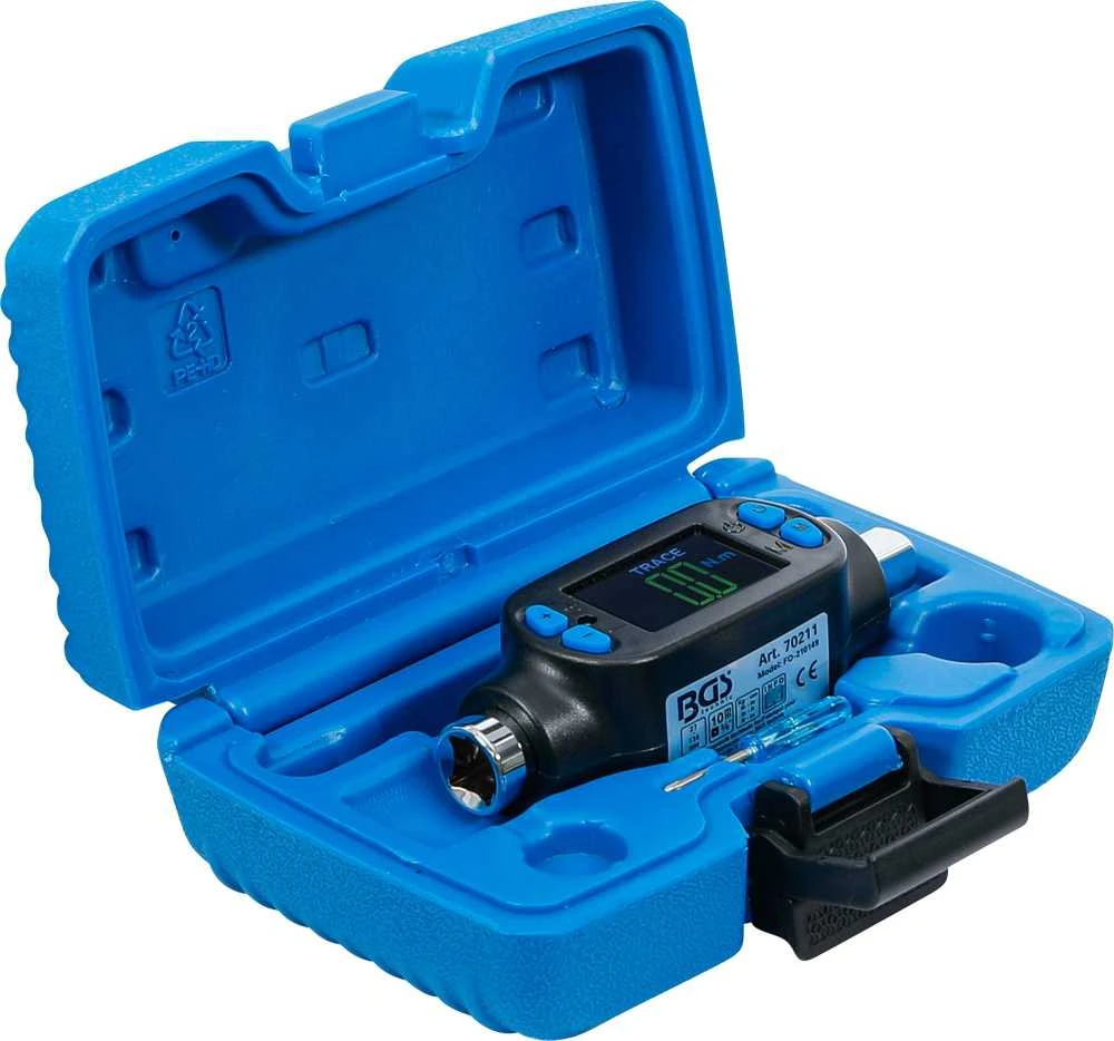 Bgs Technic Skaitmeninis sukimo momento adapteris | 10 mm (3/8") | 27 - 135 Nm (70211)