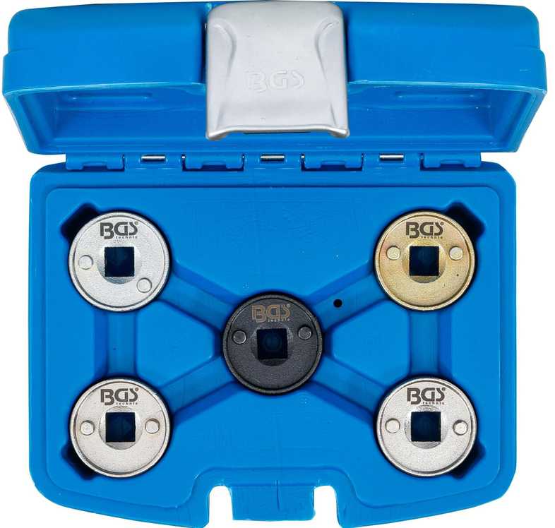 Bgs Technic Skirstomojo veleno galvutės | VAG | 5 vnt. (70112)