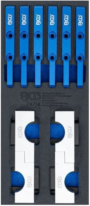 Bgs Technic Skirstymo velenų nustatymo rinkinys | Mercedes-Benz M176/M177 | 1/3 įdėklas (74714)