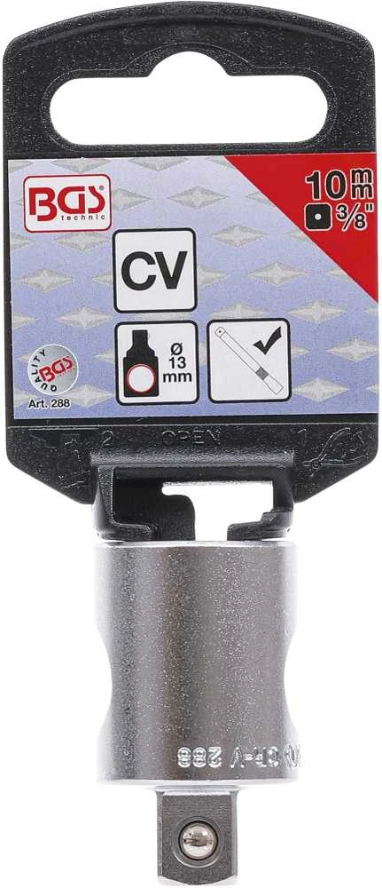 Grąžtas Bgs Technic Slankusis adapteris ilgintuvams | išorinis kvadratas 10 mm (3/8") (288)