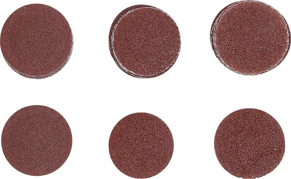 Bgs Technic Šlifavimo padai / šlifavimo rinkinys | Ø 30 mm | K 60 - 80 - 120 | 30 vnt. (70193)