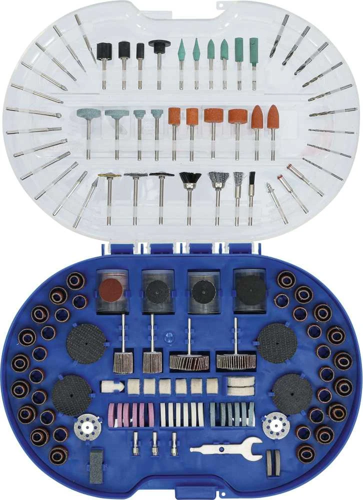 Bgs Technic Šlifavimo / poliravimo diskų ir grąžtų rinkinys greitaeigiams elektriniams įrankiams | 315 vnt. (8060-1)