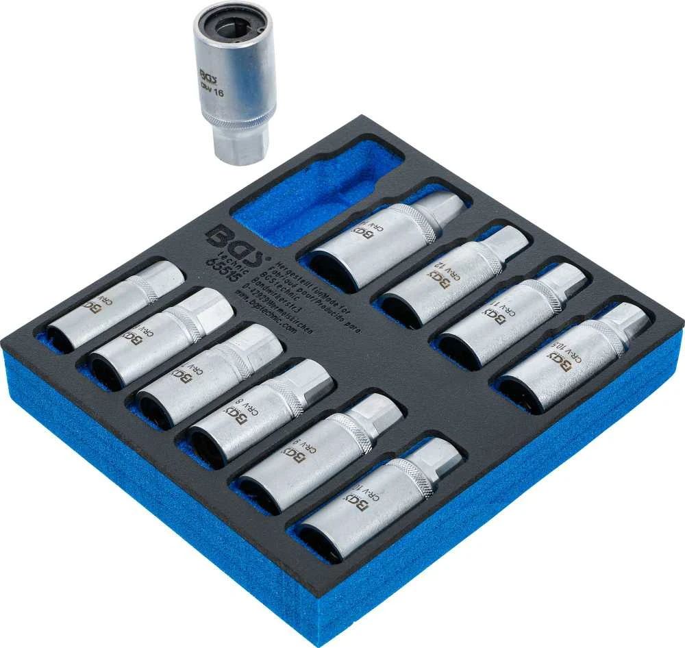 Bgs Technic Smeigių išsukėjų rinkinys | 5 - 16 mm | 11 vnt. (65515)
