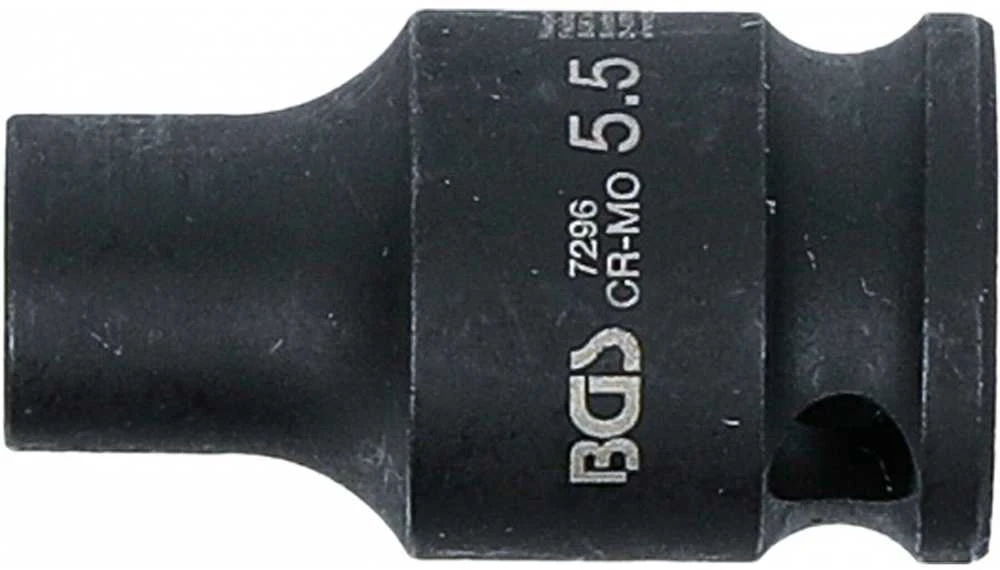 Bgs Technic Smūginė galvutė šešiakampė | 6,3 mm (1/4") | 5.5 mm (7296)