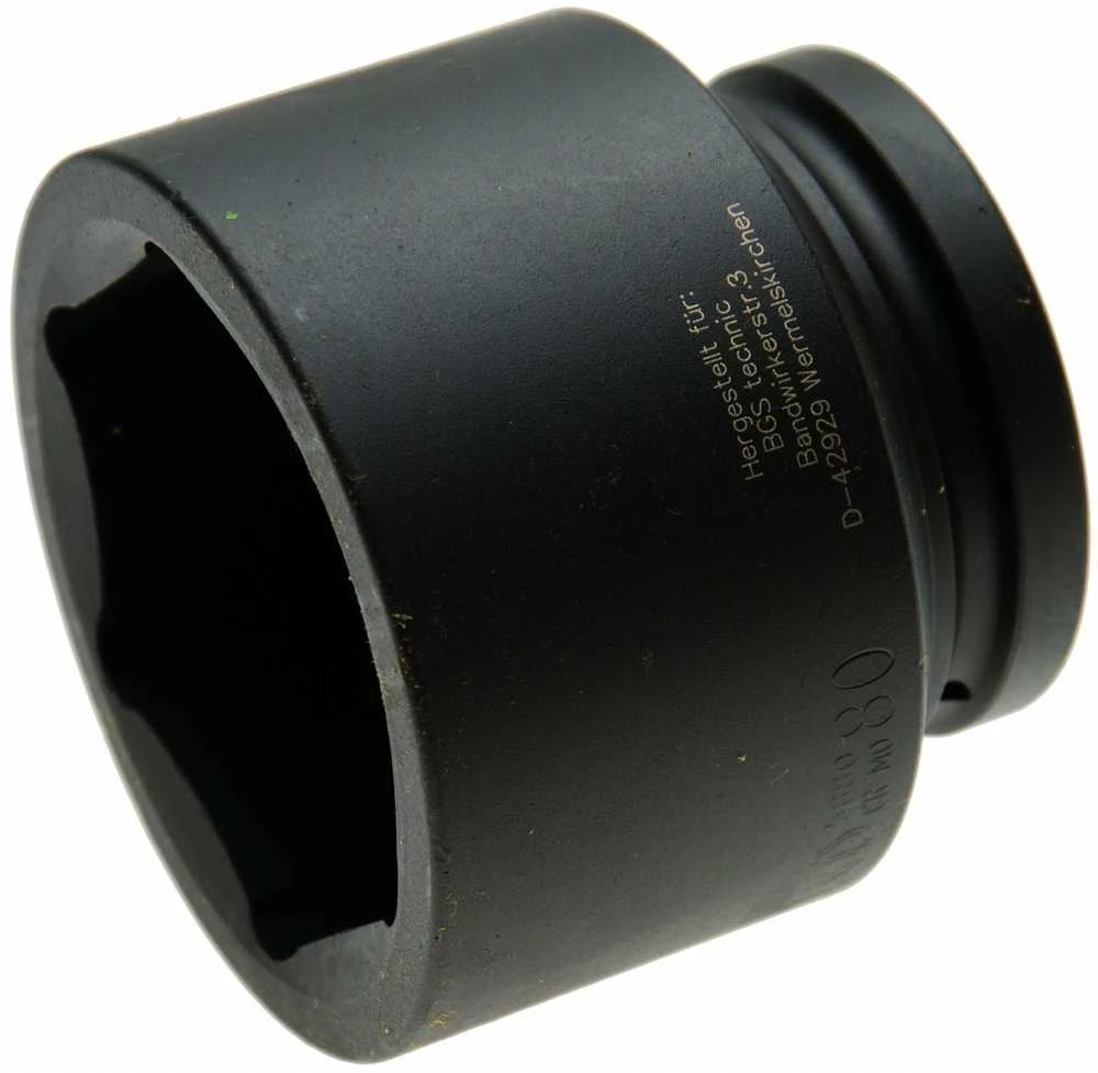 Bgs Technic Smūginė galvutė | šešiakampė | 25 mm (1") pavara | 80 mm (5880)
