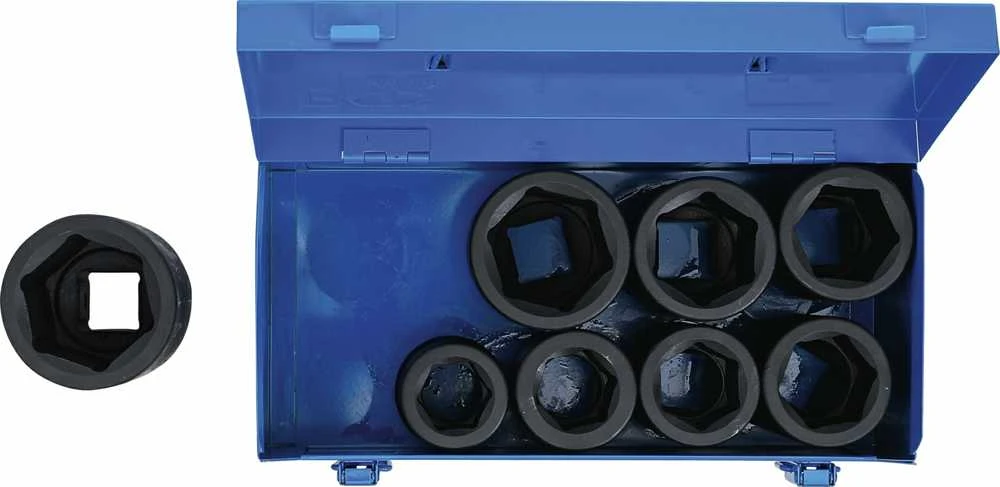 Bgs Technic Smūginės galvutės ilgos šešiakampės | 25 mm (1") | 27 - 50 mm | 8 vnt. (5500)