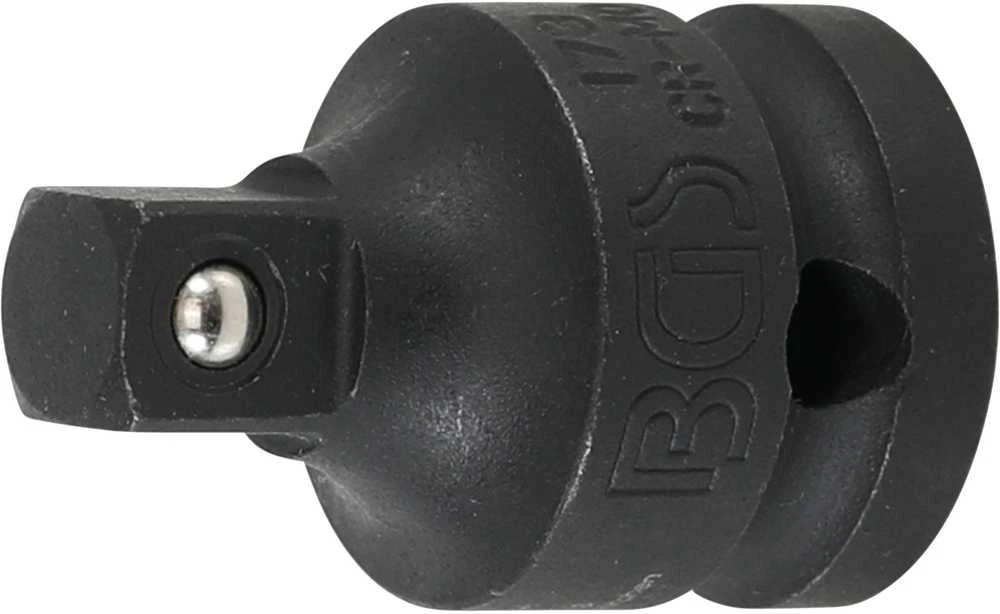 Grąžtas Bgs Technic Smūginis adapteris | 12,5 mm (1/2") vidinis kvadratas - 10 mm (3/8") išorinis kvadratas (173)