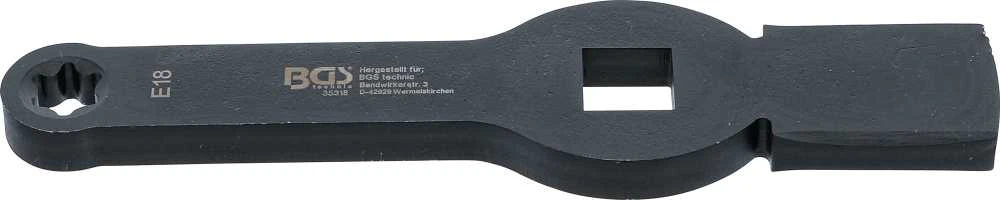 Bgs Technic Smūginis raktas | E tipo (Torx) | 20 mm (3/4") | E18 | stabdžių suportams MAN TGL TGM (35318)