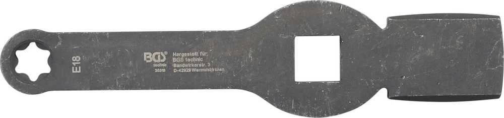 Bgs Technic Smūginis raktas | E tipo (Torx) | 20 mm (3/4") | E18 | stabdžių suportams MAN TGL TGM (35318)