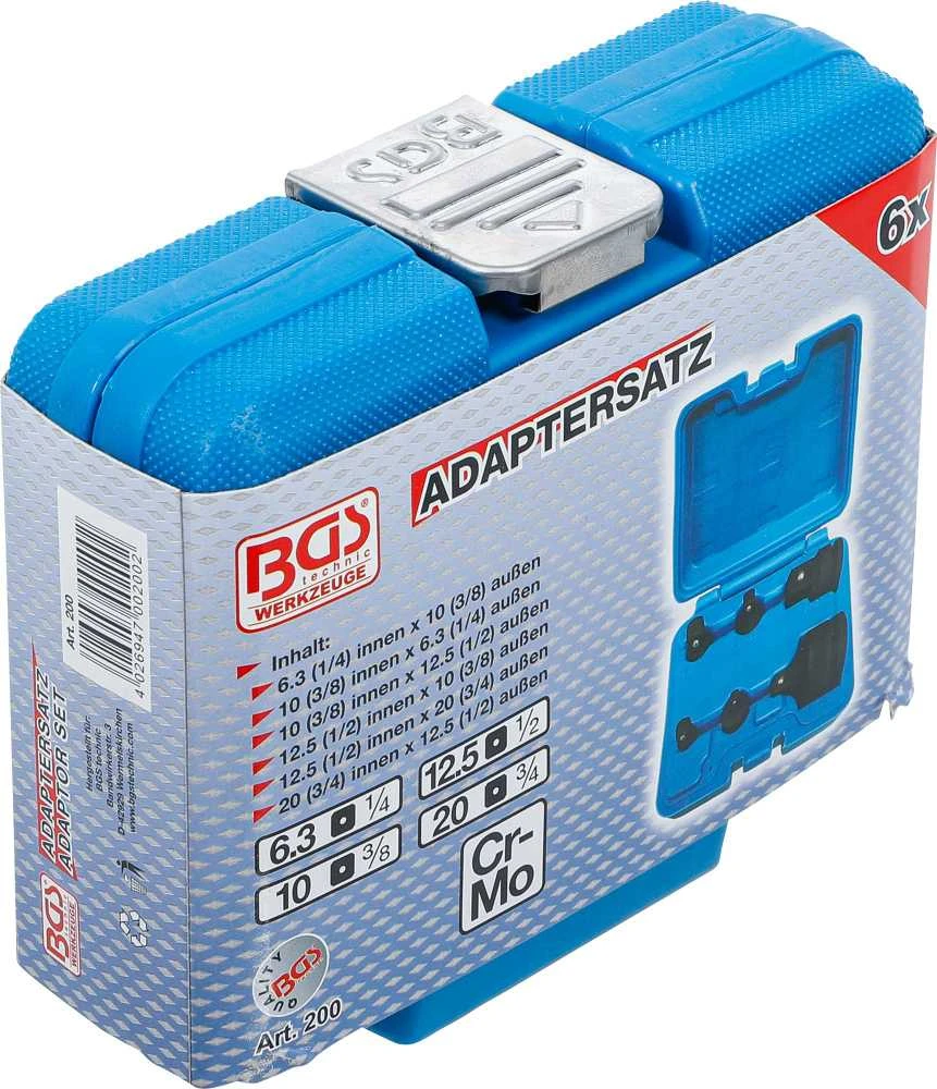 Grąžtas Bgs Technic Smūginių adapterių rinkinys | 6 vnt. (200)