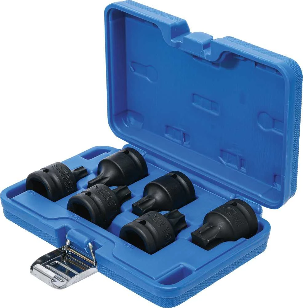 Bgs Technic Smūginių antgalių rinkinys | 20 mm (3/4") | T-Star (Torx) T55 - T100 (5055)